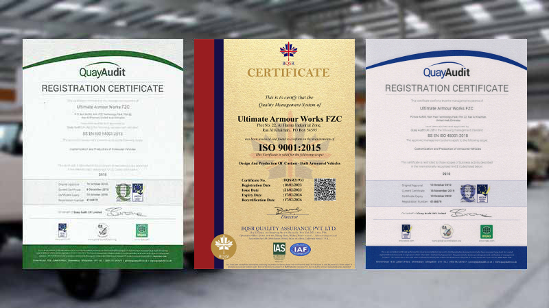 ISO & OHSAS Certificate
